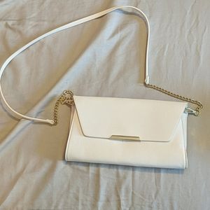 White purse